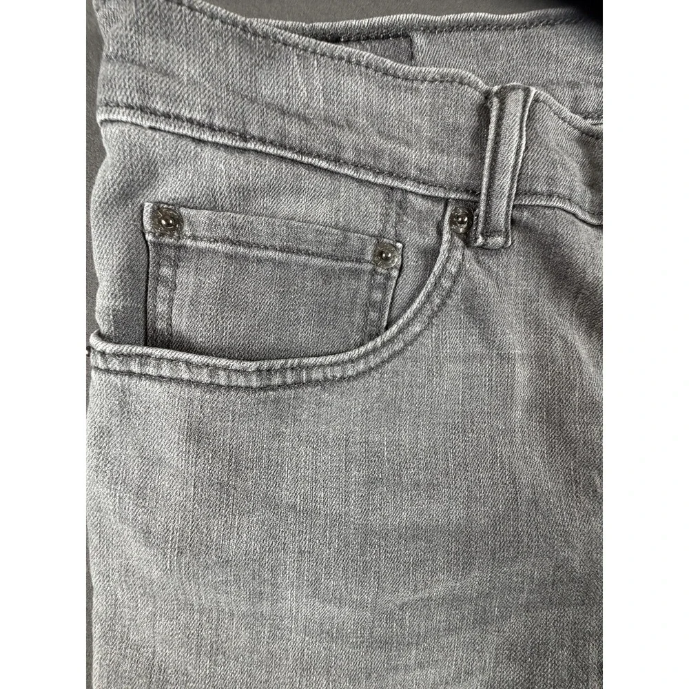 Levi's 511 Slim Fit Jeans Mens 29x29 Gray Stretch Denim Pants Cotton Blend